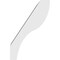 Ekena Millwork 5-in. W x 8-in. D x 12-in. H Geneva Architectural Grade PVC Knee Brace BRCP05X08X12GNV - alternate 2